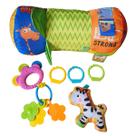 Almofada De Atividade Infantil P/ Encosto De Cabeça Animais Zoo - HK Baby