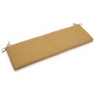 Almofada de banco Blazing Needles Outdoor, 3 lugares, trigo 48x152cm