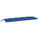 Almofada de banco de jardim ao ar livre VidaXL Blue Oxford Fabric