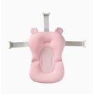 Almofada de banho para bebe com trava para banheira flutuante regulável segura fácil secagem Almofada de banho para bebe com trava para banheira flutuante regulável segura fácil secagem