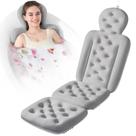 Almofada de banho VEILS Full Body com 160 ventosas cinza escuro