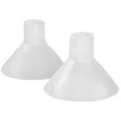 Almofada de bomba de mama BeauGen Soft Elastchy Transparente de Plástico