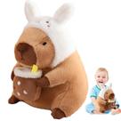 Almofada de brinquedo de pelúcia MILEGI Capybara 30cm Stuffed Animal Kids