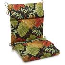 Almofada de cadeira Blazing Needles Outdoor 18x38cm Tropique Raven