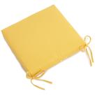 Almofada de cadeira Blazing Needles Twill 51x48 cm Sunset