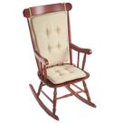 Almofada de cadeira de balanço Klear Vu Embrace, conjunto de 2 peças, natural