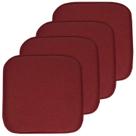 Almofada de Cadeira Sweet Home Collection - Memory Foam 40x40cm (Pacote com 4) Almofada de Cadeira Sweet Home Collection - Memory Foam 40x40cm (Pacote com 4)