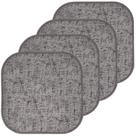 Almofada de Cadeira Sweet Home Collection - Memory Foam 40x40cm (Pacote com 4) Almofada de Cadeira Sweet Home Collection - Memory Foam 40x40cm (Pacote com 4)