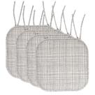 Almofada de Cadeira Sweet Home Collection - Memory Foam 40x40cm (Pacote com 4) Almofada de Cadeira Sweet Home Collection - Memory Foam 40x40cm (Pacote com 4)