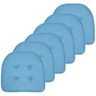 Almofada de cadeira Sweet Home Collection Memory Foam Turquoise