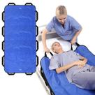 Almofada de cama de posicionamento ZHEEYI Multiuso 72 x 40cm Nylon Azul