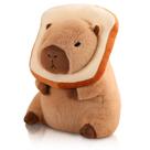 Almofada de capivara de pelúcia NXNYNZ Cute Kawaii com chapéu de pão