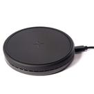 Almofada de carregamento sem fio TYLT Crest 10W Fast Charge preto/branco