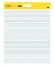 Almofada de cavalete Post-it 20x23 cm branca com linhas, 20 folhas e 2 almofadas Almofada de cavalete Post-it 20x23 cm branca com linhas, 20 folhas e 2 almofadas