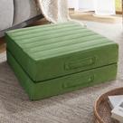 Almofada de chão Codi High Density Foam, 2 conjuntos, 22x22x13cm, verde