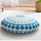 Almofada de chão Codi Meditation Round Large Aqua Memory Foam