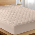 Almofada de colchão Utopia Bedding acolchoada, tamanho queen size, bege