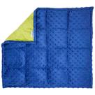 Almofada de colo pesada Harkla para crianças Deep Blue 2,3 kg Almofada de colo pesada Harkla para crianças Deep Blue 2,3 kg