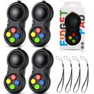 Almofada de Controle de Jogo Fidget Skylety - Kit com 4 Peças e Cordão Almofada de Controle de Jogo Fidget Skylety - Kit com 4 Peças e Cordão