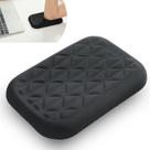 Almofada de descanso para cotovelo e pulso LargeLeaf Ergonomic Memory Foam preta Almofada de descanso para cotovelo e pulso LargeLeaf Ergonomic Memory Foam preta