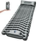 Almofada de dormir Pretyw Ultralight inflável 201x70cm 4" de espessura