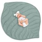Almofada de engatinhar de algodão Baby Play Mat Funtery 143x107cm verde