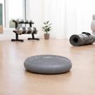 Almofada De Equilibrio Disco Fortalecimento Com Bomba Cinza