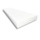 Almofada de espuma FoamTouch White 5x24x72cm de alta densidade Almofada de espuma FoamTouch White 5x24x72cm de alta densidade