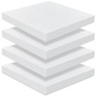 Almofada de espuma Frienda, pacote com 4, alta densidade, 61x61x5cm