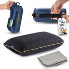 Almofada de espuma viscoelástica alkamto para viagens e acampamentos