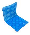 Almofada de Gel Caixa De Ovo Com Encosto Inflável Anti-escaras - Aquasonus Almofada de Gel Caixa De Ovo Com Encosto Inflável Anti-escaras - Aquasonus