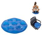 Almofada De Gel Ortopédica Escaras Anti Dores No Coccix Nádegas Hemorroida Redonda