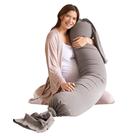 Almofada de gravidez bbhugme com suporte corporal ajustável