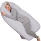 Almofada de Gravidez Leachco Back 'N Belly Bliss - Conforto para Mães