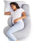 Almofada de gravidez Momcozy em forma de F Cooling Full Body Support