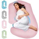 Almofada de gravidez PILLANI 145 cm em forma de UVC Cooling Full Body