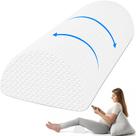 Almofada de joelho TranquilRelax Memory Foam Half Moon Bolster Almofada de joelho TranquilRelax Memory Foam Half Moon Bolster