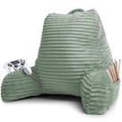 Almofada de leitura Clara Clark para cama adulta com 3 bolsos