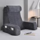 Almofada de leitura ENITYA para sentar na cama com bolsos de armazenamento