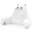 Almofada de leitura SUNSIDE Kitty para sentar na cama com capa lavável