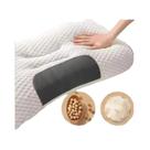 Almofada De Massagem Tricotada Hipoalergênica Lavável Suporte Para Pescoço Não Colapsa Para Melhor