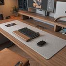 Almofada de mesa DAWNTREES Felt (90x30cm) com tapete de teclado e mouse pad