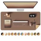 Almofada de mesa Ysagi dupla face 80x40cm Café em couro e cortiça