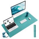 Almofada de mesa Ysagi Impermeável em PVC 90x43cm Verde Azul