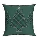 Almofada de Natal Arvore Green Iluminada 553 43cm