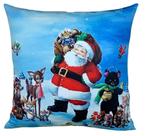 Almofada de Natal Papail Noel & Cia 300-88 45x45 Decortextil