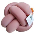 Almofada de nó Escandinavo Rosa Antigo