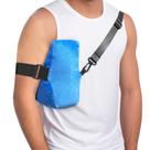 Almofada de ombro Sajeure para quem dorme de lado com alça azul
