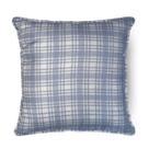 Almofada De Pascoa Raizes Do Ninho Xadrez Blue 399148 43x43cm