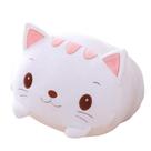 Almofada de pelúcia Cat hitoshe Soft White Stuffed Bicho 60cm